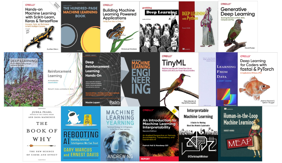 Books on Machine Learning and Data Science